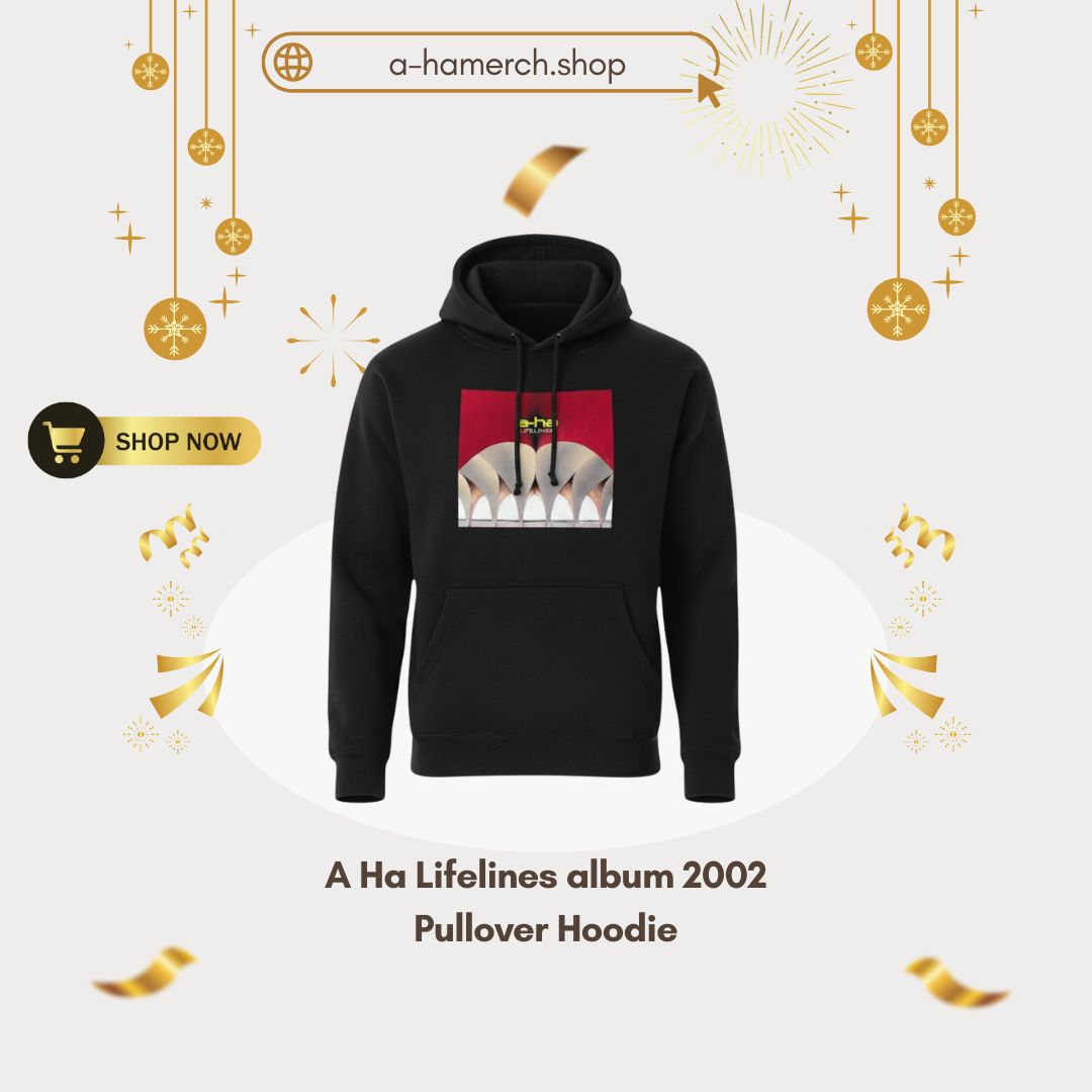 A Ha Lifelines album 2002 Pullover Hoodie